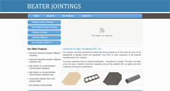 Desktop Screenshot of beaterjointings.com